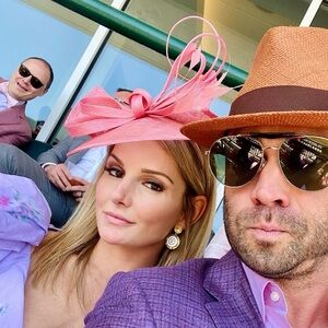 Kentucky Derby Pink Fascinator Hat